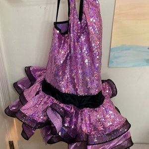 sequin dance costume